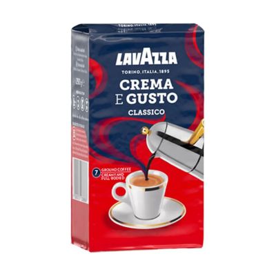 Lavazza Crema e Gusto Espresso gemahlen, Packung 250 g